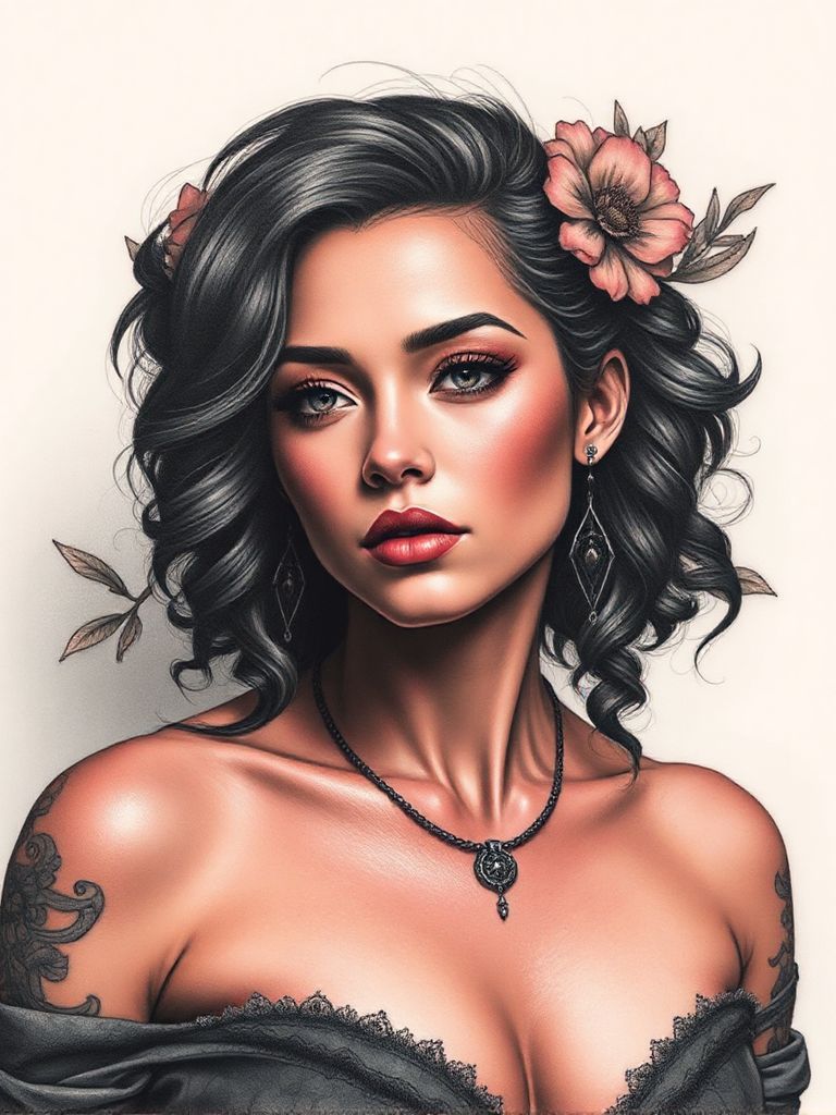 portrait tattoo